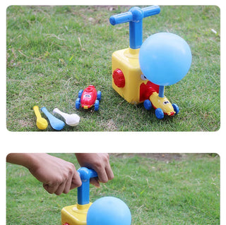 Balloon Launcher Car Toy Set Children's Balloon Launcher Toy Force Car Balloon Launcher Toys Kid's Preschool Educational Gifts Alodia Store