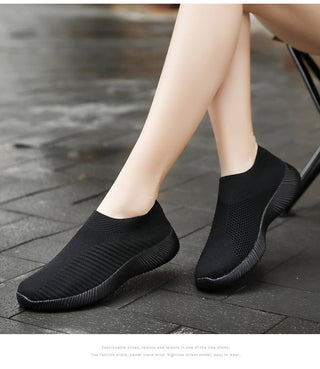 Women Vulcanized Shoes High Quality Women Sneakers Flats Shoes Women Loafers Plus Size 42 alodia store