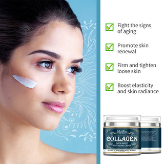 50ml Collagen Vitaming C Anti-aging Cream Retinol Face Cream Hyaluronic Acid Hydrating Vitamin E Tighten Skin Whitening Cream Alodia Store