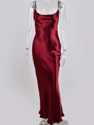 JULISSA MO Sexy Spaghetti Strap Backless Alodia Store