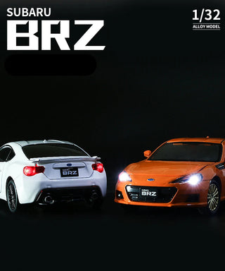 BRZ Alloy Sports Car Model Diecast Metal Simulation Toy Vehicles Car Model Sound Light Collection Childrens Toy Gift Alodia Store