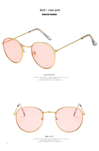 Woman Glasses Optical Frames Metal Round Glasses Frame Clear lens Eyeware Black Silver Gold Eye Glass Alodia Store