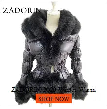 ZADORIN 3XL Autumn Winter Thick Warm Faux Alodia Store