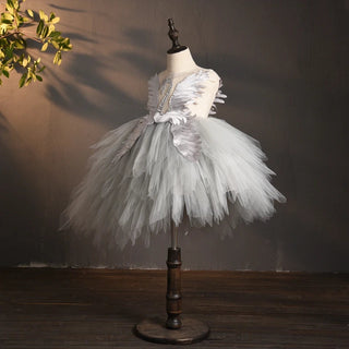 Children Ball Gown First Holy Communion Dress Swan Alodia Store
