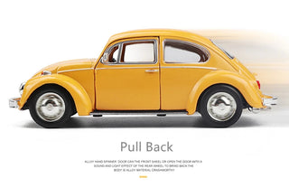 1:36 Mini Car 1967 VOLKSWAGEN Beetle Classic Alloy Car Model Diecasts Metal Toy Car Model Simulation Miniature Scale F346 Alodia Store