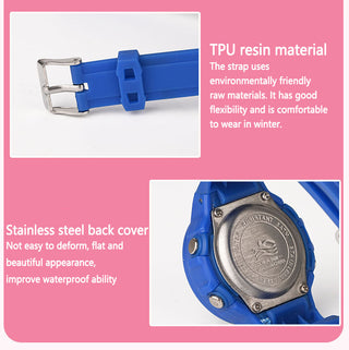 UTHAI CE02 Kids Children's Watch Electronic Quartz WristWatch for Boy Girl 50m Waterproof Student Sports Watches Colorful reloj Alodia Store
