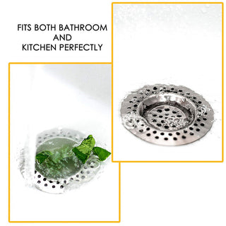 Stainless Steel Bathroom Sink Strainer Home Floor Drain Leak Net Hair Catcher Stopper Shower Filter Trap Kitchen Food Slag Tools Alodia Store