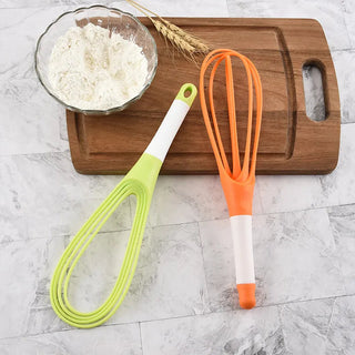 YOMDID Creative Egg Beaters Foldable Egg Mixer Baking Cooking Egg Tools Foamer Whisk Cook Manual Cream Blender Kitchen Tools Alodia Store