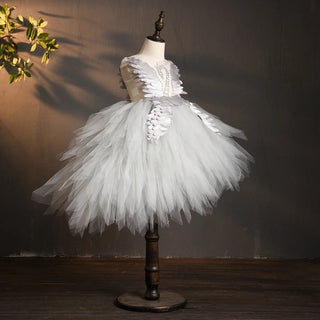 Children Ball Gown First Holy Communion Dress Swan Alodia Store