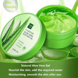 220ML Aloe Vera Gel Natural Face Creams Moisturizer Acne Treatment Cream Sun Repair Cream Whitening Skin Care Smoothing Alodia Store