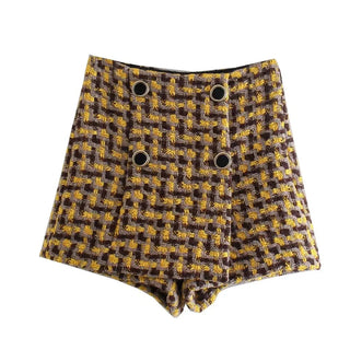 High Waist Shorts Skirt Suit Alodia Store