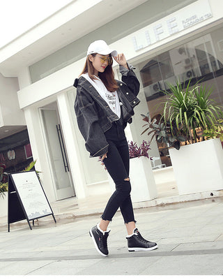 Women Winter Boots Snow Boots  Ankle Keep Warm Plush Shoes ALODIA STORE