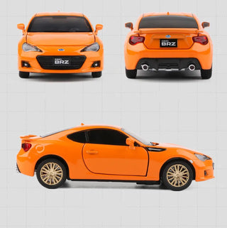 BRZ Alloy Sports Car Model Diecast Metal Simulation Toy Vehicles Car Model Sound Light Collection Childrens Toy Gift Alodia Store
