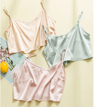 fashion bustier tops satin lingerie ladies camisole wrap Alodia Store