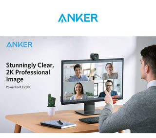Anker PowerConf C200 2K Webcam for Laptop Computer ALODIA STORE