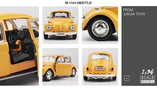 1:36 Mini Car 1967 VOLKSWAGEN Beetle Classic Alloy Car Model Diecasts Metal Toy Car Model Simulation Miniature Scale F346 Alodia Store