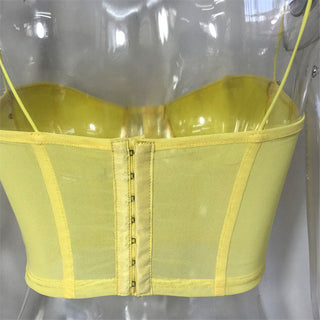 crystal tassels mesh bralette crop tops women push up croptop 2020 night out club party sexy beach wear chic ladies summer tops alodia store