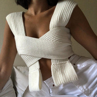 BandageTank Tops Sexy Backless alodia store