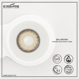 EYESHARE Color Lens Eyes 2pcs Natural Color Contact Lenses For beauty eyes Alodia Store