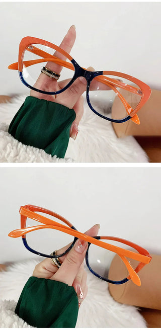 Anti Blue Light Blocking Cat Eye Oculos Mujer Glass Women Brand Fashion Luxury Designer Optical Eyeglasses Frame Classic Eyewear Alodia Store