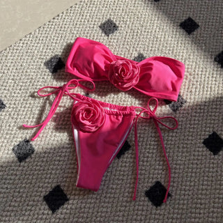 Summer Women Bikinis Strapless Brazilian Thong Biquini Traje Alodia Store