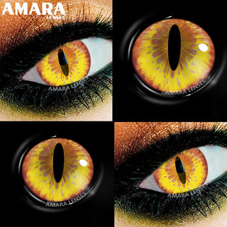 AMARA 2pcsCosplay Anime Eyes Lenses for Eyes AYY Series Makeup Sharingan Beauty Contact Lenses Eye Cosmetic Color Lens Eyes Alodia Store