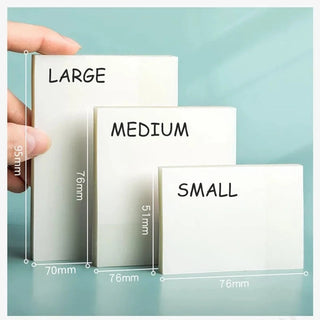 50sheets Transparent Posted it Sticky Note Pad alodia store