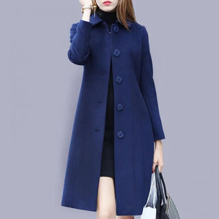 S-4XL Autumn Women Coat Mid-Length Alodia Store