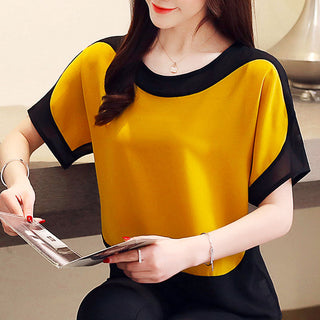 2023 Womens Sleeve Butterfly Sleeve Chiffon alodia store
