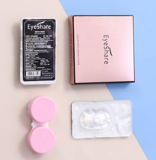 EYESHARE Color Contact Lenses for Eyes 2pcs Natural Brown Contact Lenses Gray Blue Lenses Yearly Beautiful Pupil Contact Lenses Alodia Store