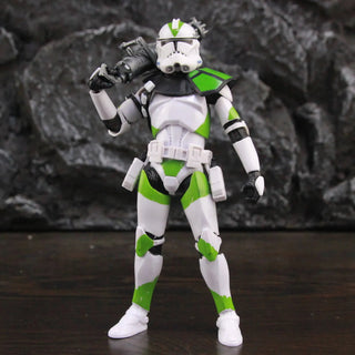 Star Wars 104th 212th 442nd 332nd 501st 6" Action Figure ARC ARF Trooper Shock Asohka Commander Phase 2 Episode II Clone Toys Alodia Store