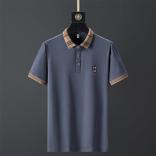 100% Cotton Breathable Brand Polo Shirts Men's Clothing Summer Tops Short Sleeve Casual Cotton Luxury Quality Fashion Clothes alodia store