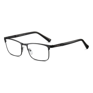 Fashion Metal Frame Simple Vintage Business Reading Glasses Anti-Blue Light Ultra Light Glasses Eye Protection For Men Women Alodia Store