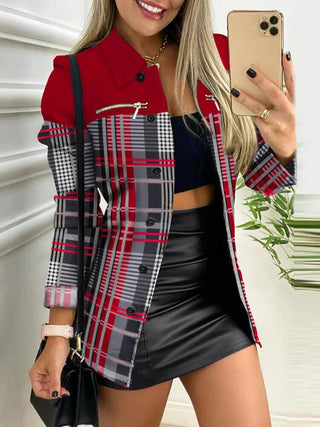 Jackets Loungewear Simple Long Sleeve Alodia Store