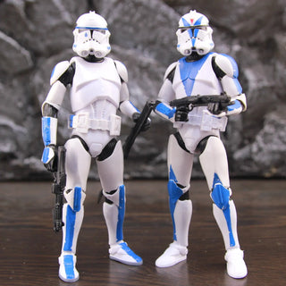 Star Wars 104th 212th 442nd 332nd 501st 6" Action Figure ARC ARF Trooper Shock Asohka Commander Phase 2 Episode II Clone Toys Alodia Store