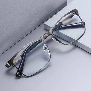 Anti-Blue Light Business Reading Glasses Eye Protection Ultra Light Frame Office Myopia Eyeglasses For Men Women Vision Care Alodia Store