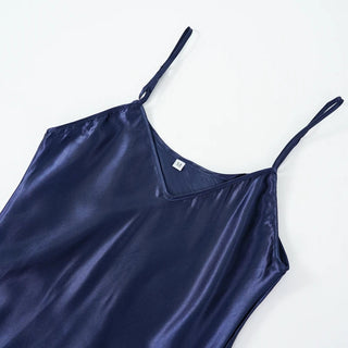 Women's Satin Nightgown Spaghetti Straps Sleep Dress Sexy Alodia Store