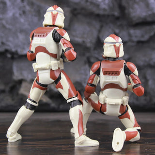 Star Wars 104th 212th 442nd 332nd 501st 6" Action Figure ARC ARF Trooper Shock Asohka Commander Phase 2 Episode II Clone Toys Alodia Store