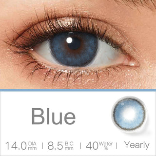 Colored Contact Lenses For Eyes 1Pair Lenses Brown Green Gray Yearly Eye Color Lens Contacts Non Prescription Color Clear Lenses Alodia Store