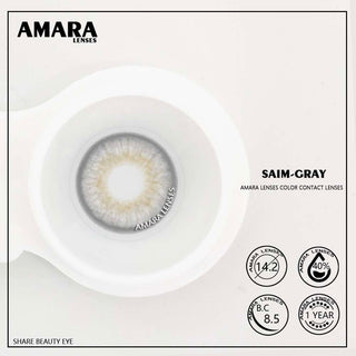 AMARA 1 Pair Color Contact Lenses for Eyes Natural Brown Lenses Beauty Fashion Monet lense Blue Lenses Green Eye Contact Alodia Store