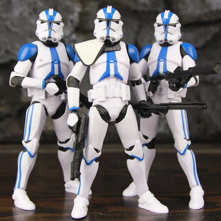 Star Wars 104th 212th 442nd 332nd 501st 6" Action Figure ARC ARF Trooper Shock Asohka Commander Phase 2 Episode II Clone Toys Alodia Store