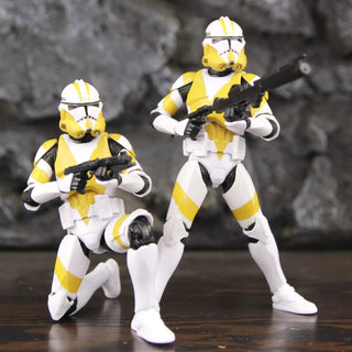 Star Wars 104th 212th 442nd 332nd 501st 6" Action Figure ARC ARF Trooper Shock Asohka Commander Phase 2 Episode II Clone Toys Alodia Store
