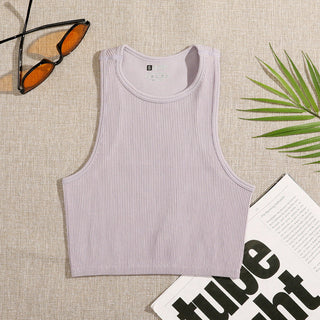 Streetwear Rib-Knit Fitness Running work out alodia store