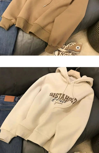 New in Hoodies & Sweatshirts Retro Women 2023 Pullover Y2k Fashion Korea Cute Tops Vintage Clothes Winte Korean Style Longsleeve Alodia Store
