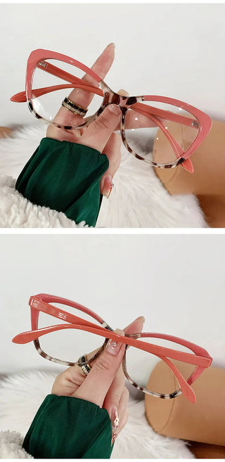 Anti Blue Light Blocking Cat Eye Oculos Mujer Glass Women Brand Fashion Luxury Designer Optical Eyeglasses Frame Classic Eyewear Alodia Store