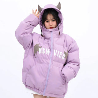 acket Loose Kawaii Winter Clothes Alodia Store