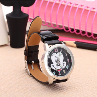 8 Candy Colors Fashion Colorful Watch Girls Children Cartoon Clock Mickey Cute Watches Lovely Relogio Kids Watches Men Reloj Alodia Store