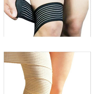 40-200cm Knee Elbow Wrist Ankle Bandage Cuff Support Wrap Sport  Compression Strap Belt Fitness Gym Brace Tape Elastic Band Alodia Store