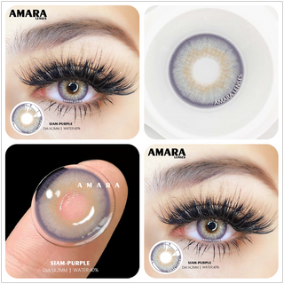 AMARA 1 Pair Color Contact Lenses for Eyes Natural Brown Lenses Beauty Fashion Monet lense Blue Lenses Green Eye Contact Alodia Store