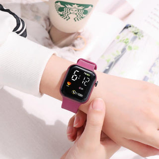 Digital Smart sport watch Women watches digital led electronic wristwatch fitness wristwatch Men kids hours hodinky Alodia Store